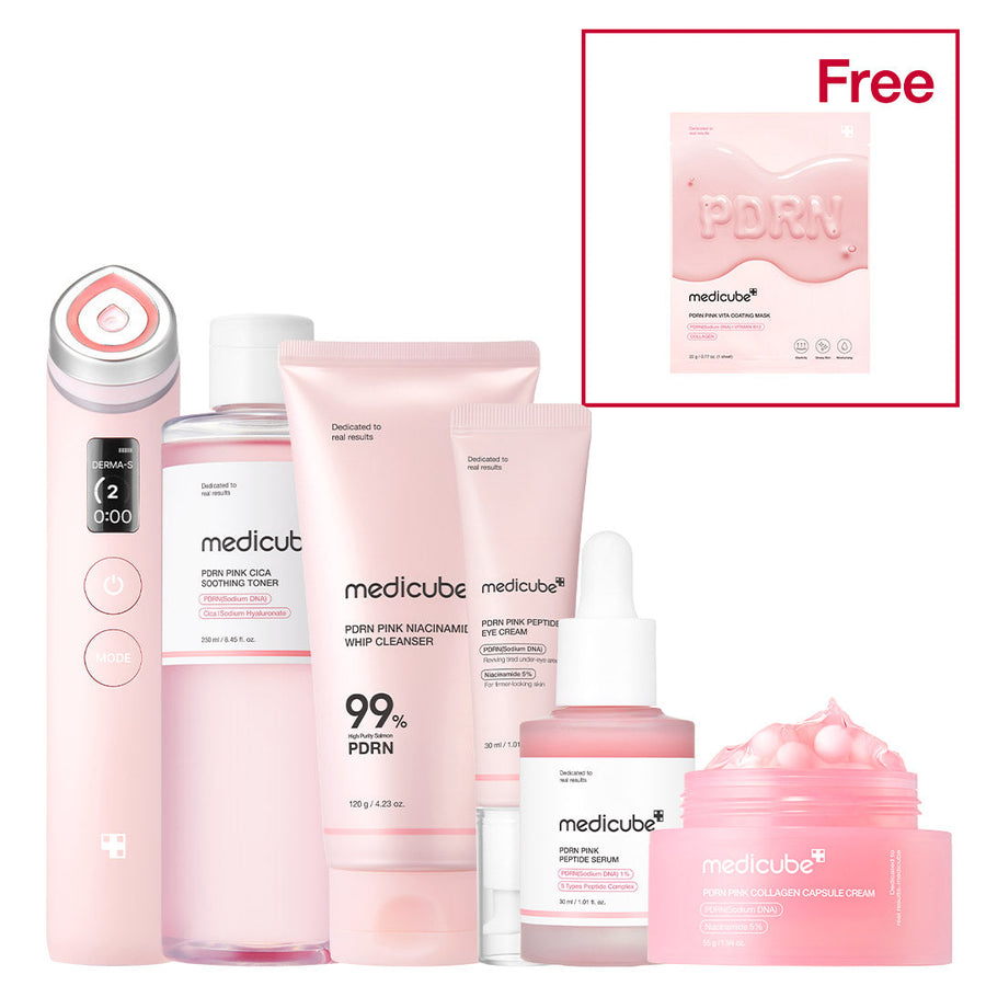 PDRN Pink Glow Home Aesthetic Full Set - Default Title