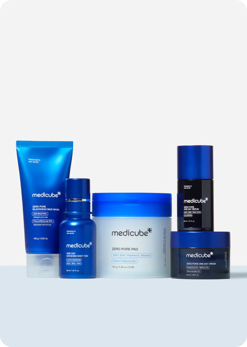 Pore care skincare texture